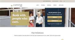 Desktop Screenshot of capstarbank.com